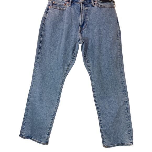 NWT Abercrombie & Fitch Vintage Stretch Athletic Straight Jeans 32x30 Blue Wash - Picture 5 of 13